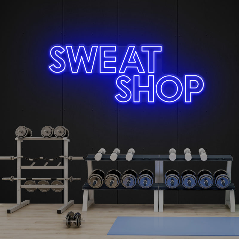 Sweat Shop Led Neon Sign Light
