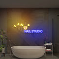 Nail Studio Artwork Led Neon Sign Light, Nail Spa Decoration
