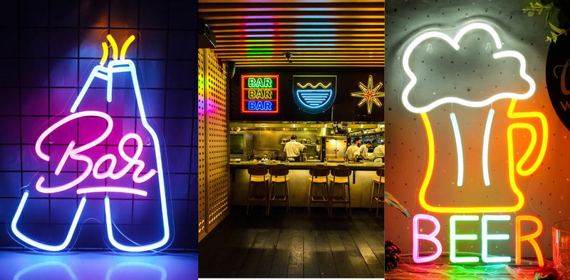 Am Using Bar Signs 3 Dope Ways to Use Custom Bar neon signs to Liven up the Nightlife