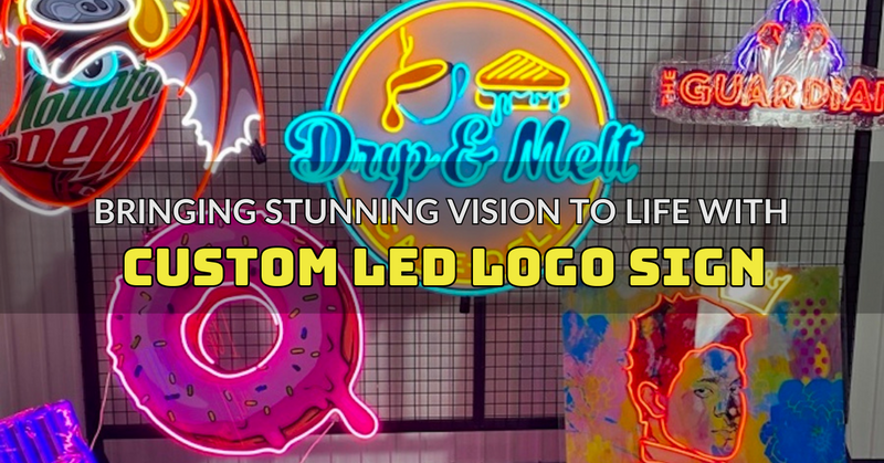 Bringing a stunning Vision to Life with Custom LED Logo Sign