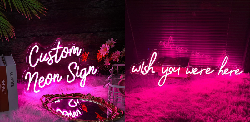 Light up with Custom LED Sign for Room Where to Create