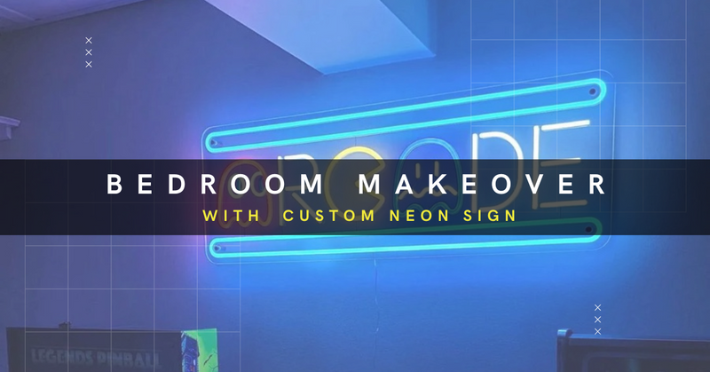 custom neon sign for bedroom