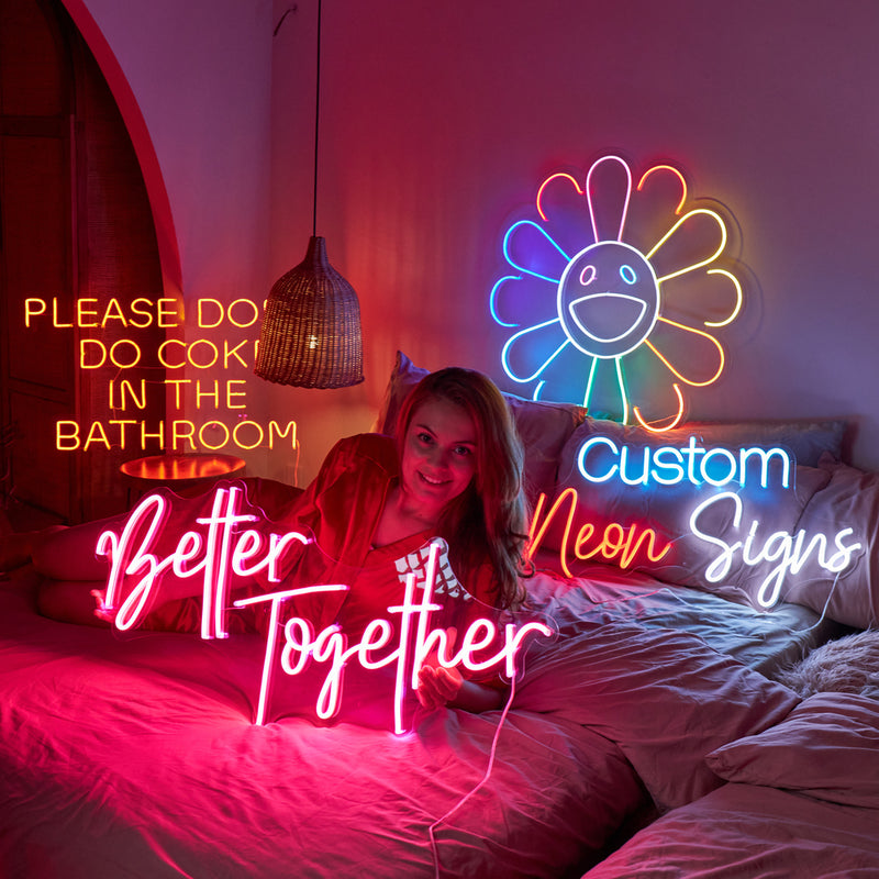 neon sign for home