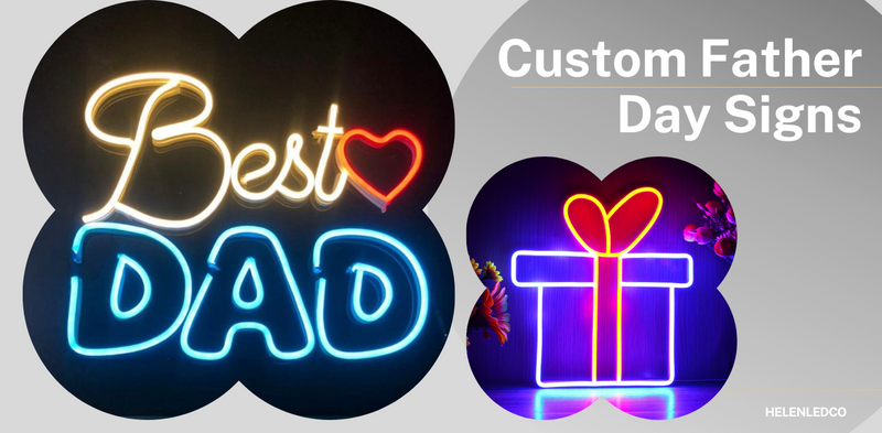 Create a unique gift for your dad with Custom father's day signs