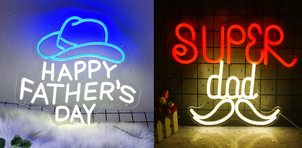 04 Perfect places to display Neon sign for father's day