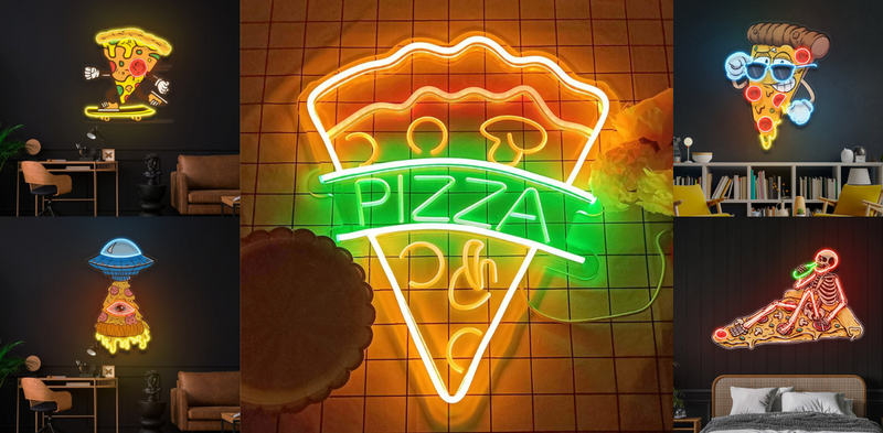 The Trending Allure of Pizza Neon Signs
