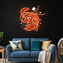 Seafood Neon Sign – Lobster Wall Light for Restaurants