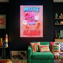 Motivational Neon Sign – Fun Cartoon Heart Wall Light