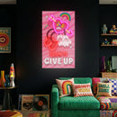 Don’t Give Up Neon Sign – Motivational Room Decor