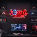 Monster Truck Letter Neon Sign