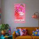 Don’t Give Up Neon Sign – Motivational Room Decor