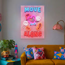 Motivational Neon Sign – Fun Cartoon Heart Wall Light