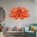 Ocean Neon Sign – Bold Octopus Wall Decor