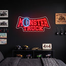 Monster Truck Letter Neon Sign