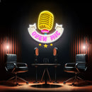 Podcast LED Neon Light - Custom Design for Studio Decoration