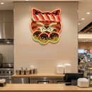 Lucky Cat Takoyaki LED Neon Sign for Japanese Restaurant Decor