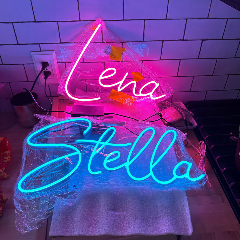 Custom Neon Sign, Custom Neon Sign Wedding, Custom Name Neon Sign