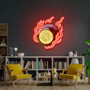 Billiard Pool Wall Decor, Poolroom, Sport Art Decor Home Interior Artwork Led Neon Sign Light