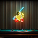 Billiard, Pool And Snooker Sport Artwork Led Neon Sign Light
