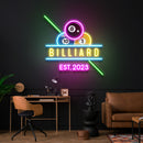 Billiards Pool Room Decor Artwork Led Neon Sign Light