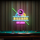 Billiards Pool Room Decor Artwork Led Neon Sign Light