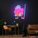 Billiards Room Decor, Gift For Pool Player Artwork Led Neon Sign Light