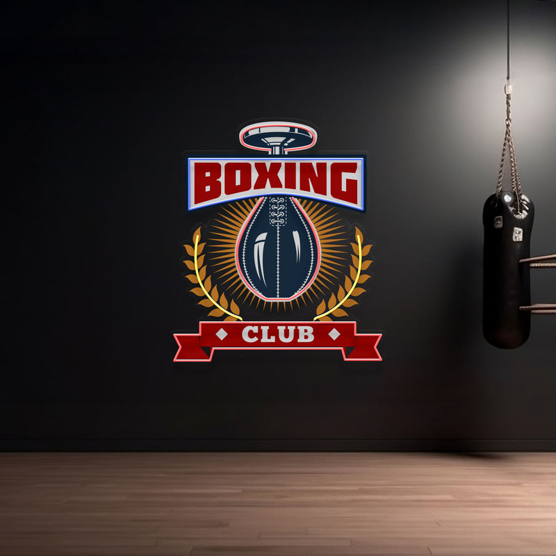 Boxing Clubs Artwork Led Neon Sign Light