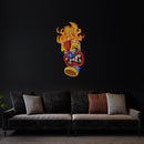 Cartoon Of The Tiki Mask Artwork Led Neon Sign Light