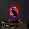 Cat halloween Artwork Led Neon Sign Light