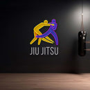 Custom Name Gradient Jiu Jitsu Logo Artwork Led Neon Sign Light