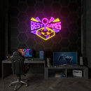 Gaming Neon Sign – Level Up Your Game Room