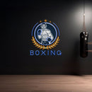 Dynamic Boxer Gym Signage Artwork Led Neon Sign Light