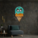 Ice Cream Zombie Isolated Artwork Led Neon Sign Light