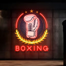 Iconic Boxing Led Neon Sign Artwork for Gyms