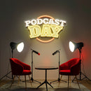 Podcast Day Artwork Led Neon Sign Light