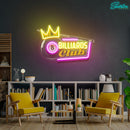 Pool Billiards Rec Room Decor Artwork Led Neon Sign Light