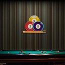 Pool Wall Art, Billiards Artwork, Pool Table Decor, Game Room Wall Decor, Billiards Decor, Gift For Pool Player Artwork Led Neon Sign Light