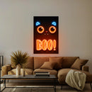 Pumpkin Halloween Cat Artwork Led Neon Sign Light