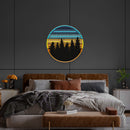 Retro Vintage Sunset Artwork Led Neon Sign Light