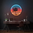 Sunset Retro Artwork Led Neon Sign Light