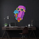 Sweet Summer Cute Ice Cream Artwork Led Neon Sign Light
