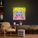 Wow Face Sexy Pop Art Led Neon Sign Light