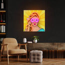Wow Face Sexy Surprised Pop Art Led Neon Sign Light