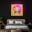 Wow Pop Art Led Neon Sign Light