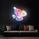 Zombie Spray Can Cartoon Artwork Led Neon Sign Light