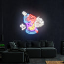 Zombie Spray Can Cartoon Artwork Led Neon Sign Light
