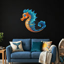 Seahorse Neon Sign Wall Art – Ocean LED Wall Decor