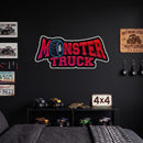 Monster Truck Letter Neon Sign