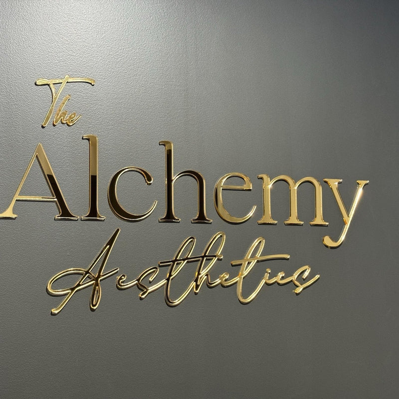 Custom Laser Cut Logo Sign