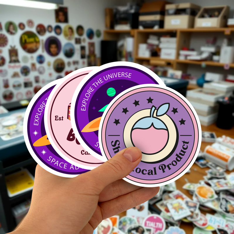 Custom Business Logo Stickers